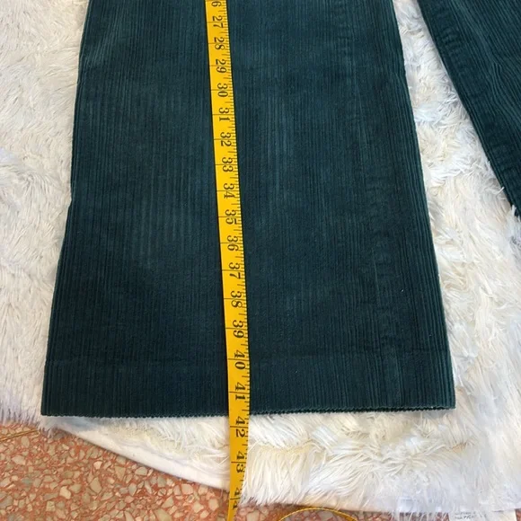 Anthropologie Pilcro Ultra High-Rise Wide-Leg Corduroy Pants Size 30 - Picture 11 of 15